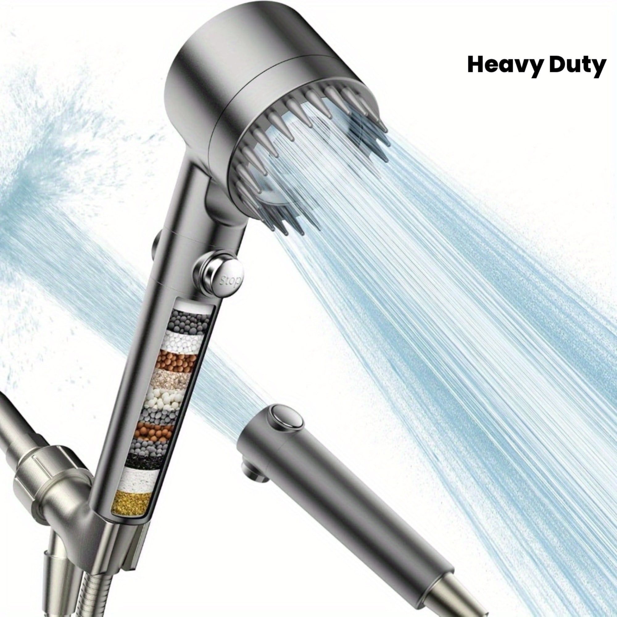 High-Pressure Handheld Shower Head