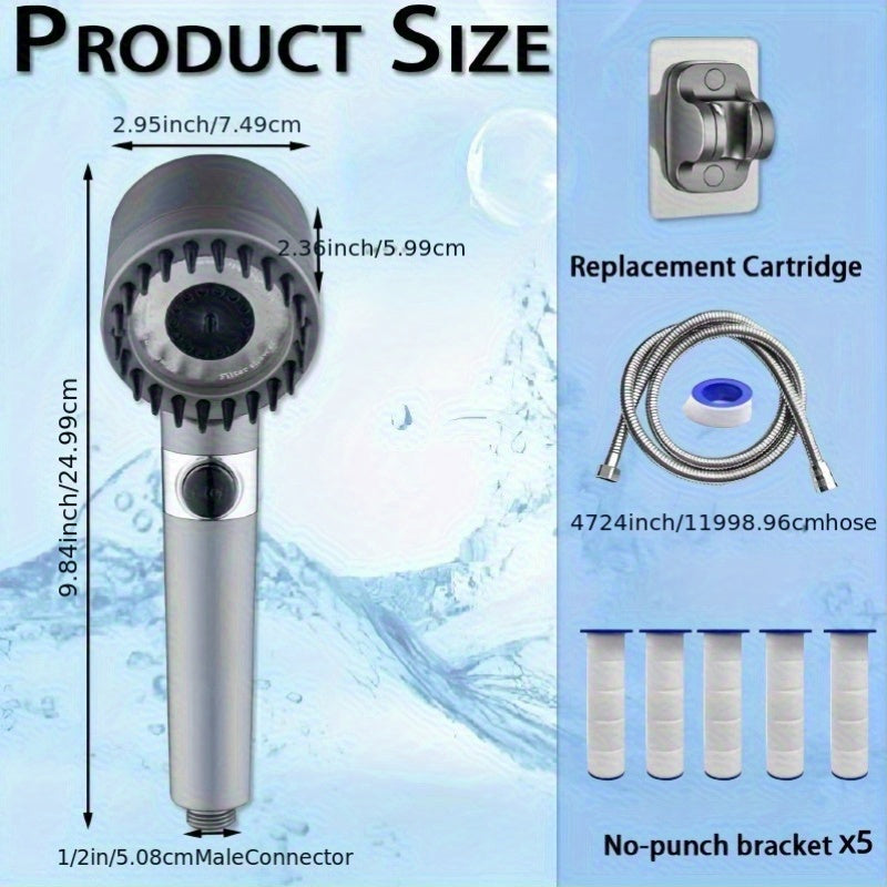 High-Pressure Handheld Shower Head