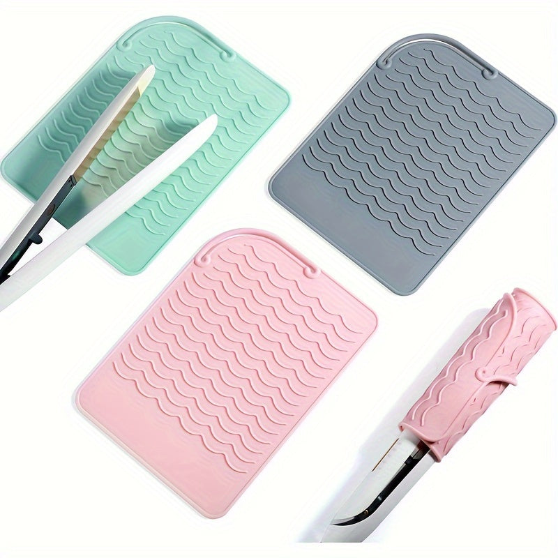 1pc Heat Resistant Silicone Hair Styling Mat