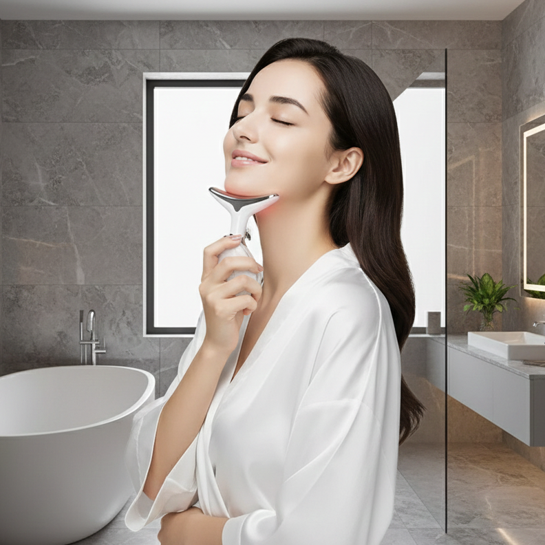 LED Neck & Face Massager