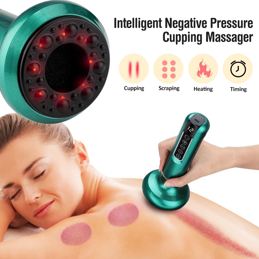 Electric Cupping & Gua Sha Massager