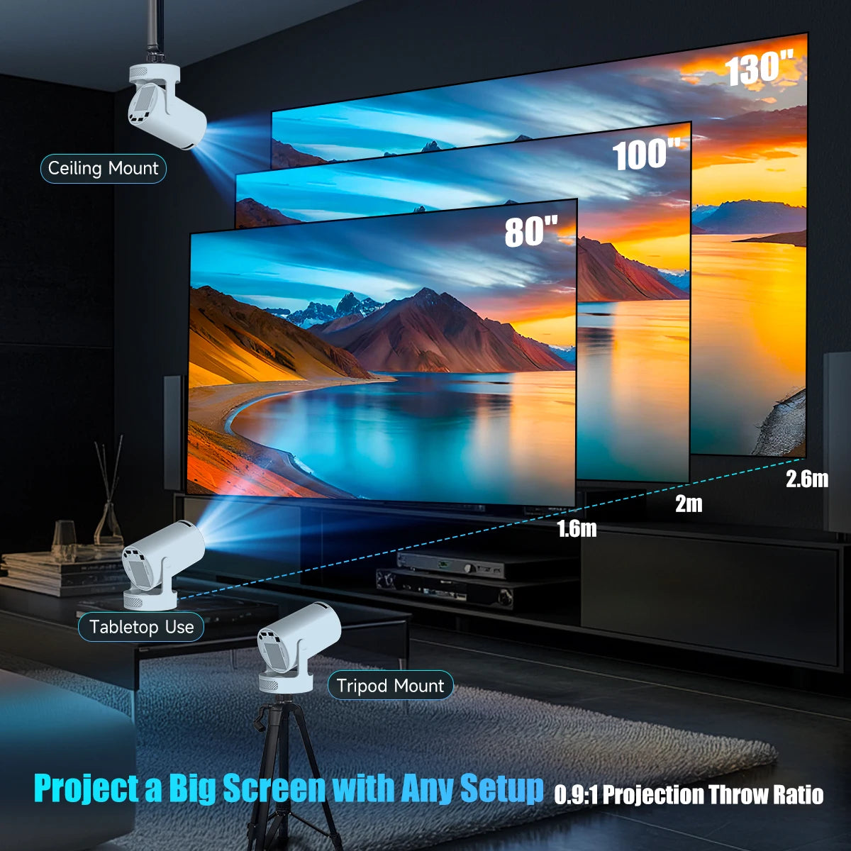 Magcubic HY300 Pro+ 4K Projector