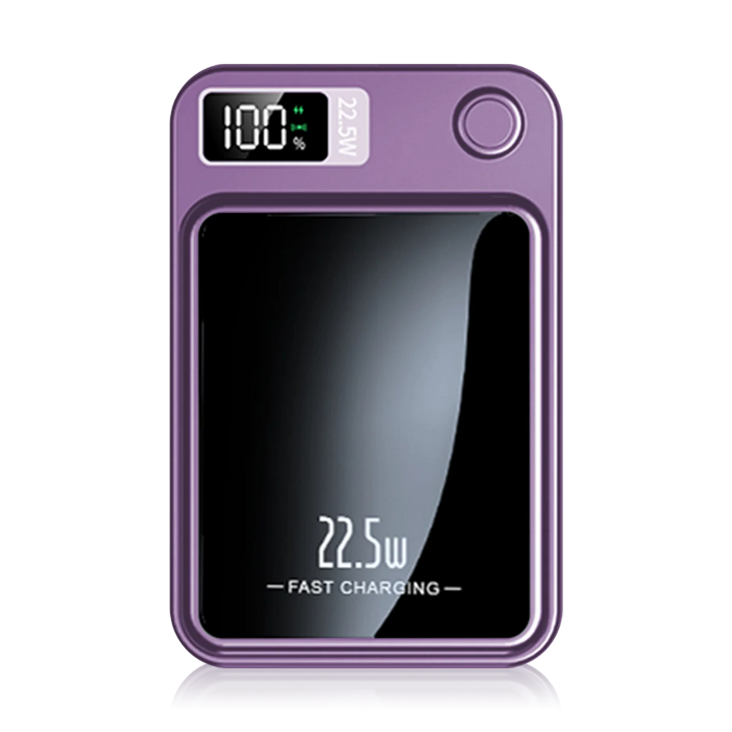 10000Mah Magnetic Charger Power Bank Wireless 22.5W USB-C Foldable Stand LED Display for Iphone 16/15/14/13/12 All Series