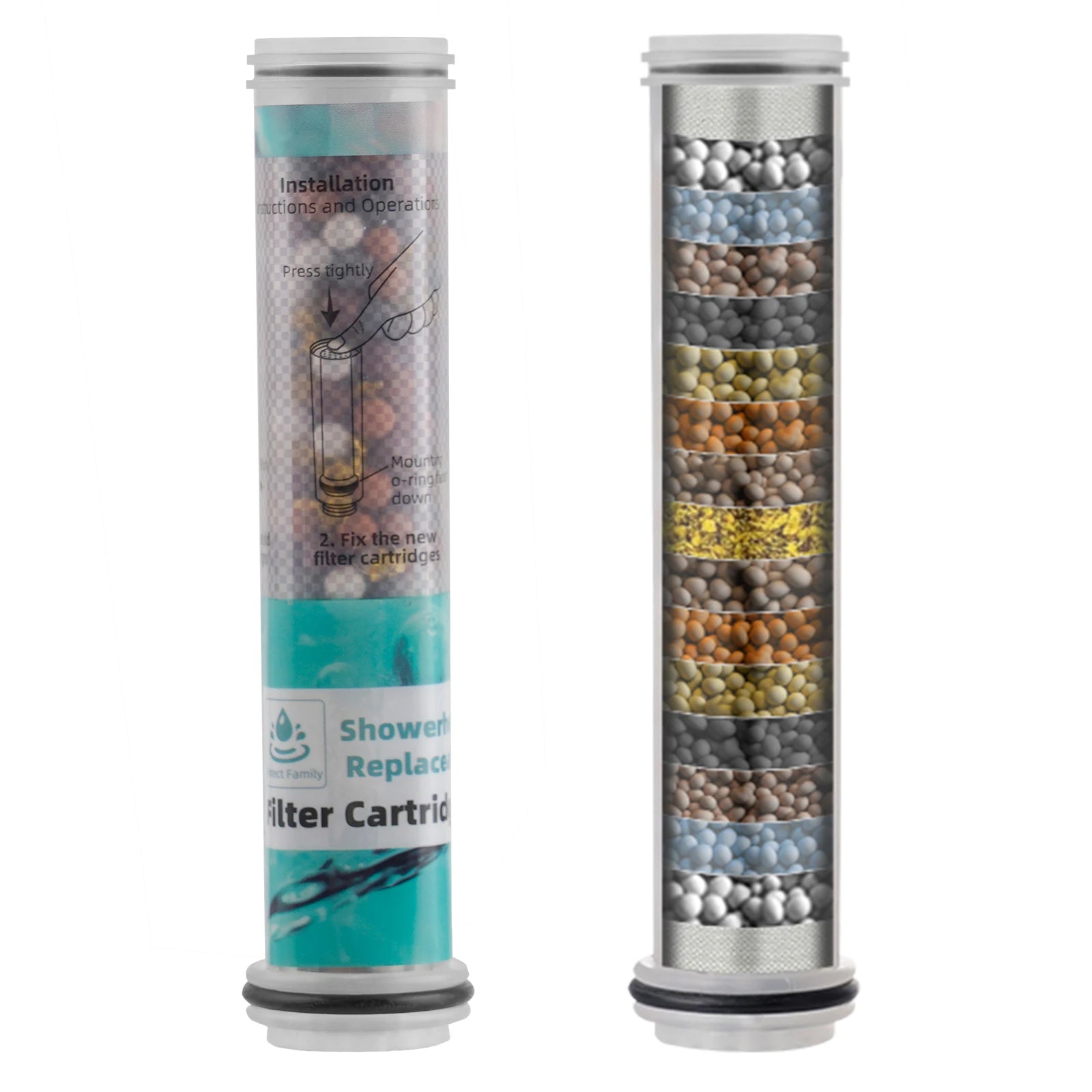 Filtered Shower Head with Purification