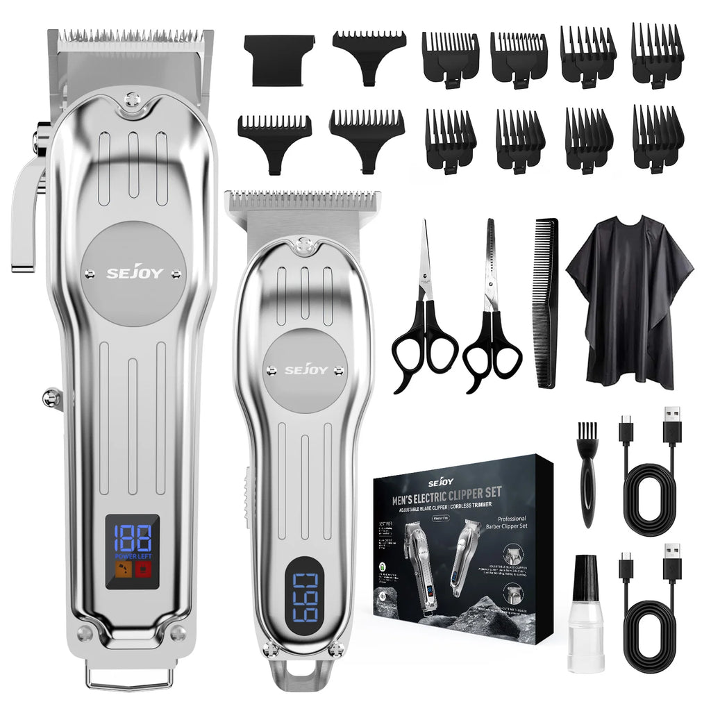 Sejoy Professional Hair Clipper Combo Kit