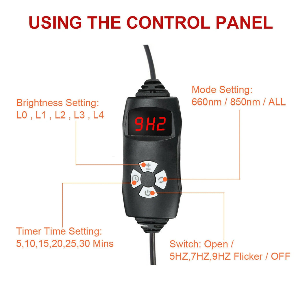 Deep Relief Red Light Therapy Pad