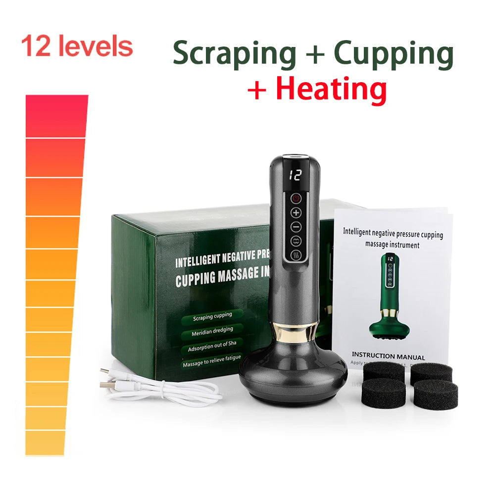 Electric Cupping & Gua Sha Massager