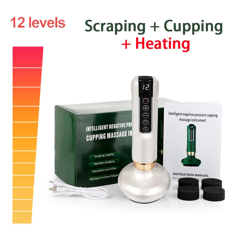 Electric Cupping & Gua Sha Massager
