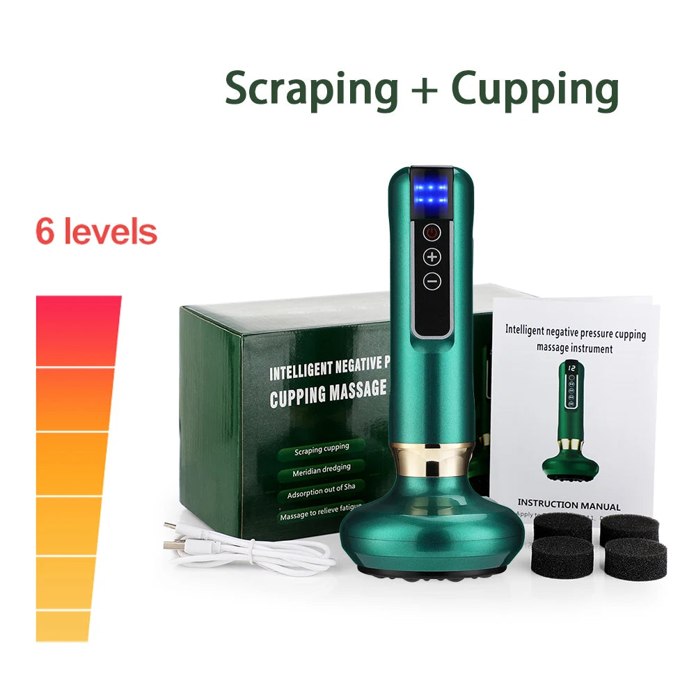 Electric Cupping & Gua Sha Massager