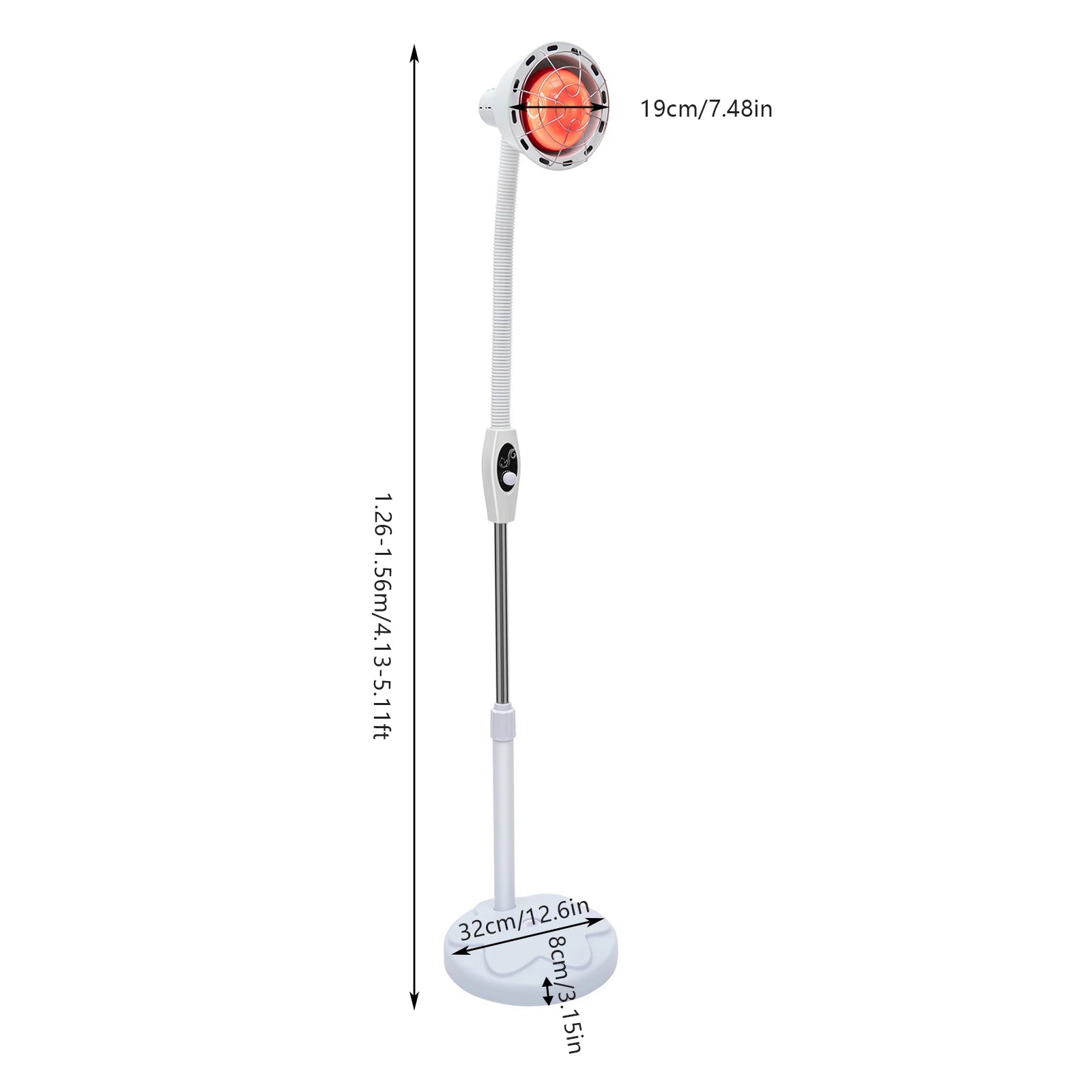 275W Infrared Heat Therapy Lamp