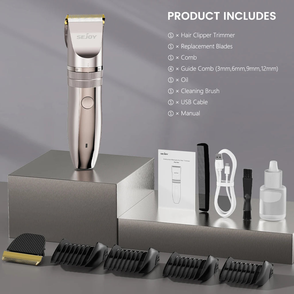 SEJOY Electric Hair Trimmer for Men