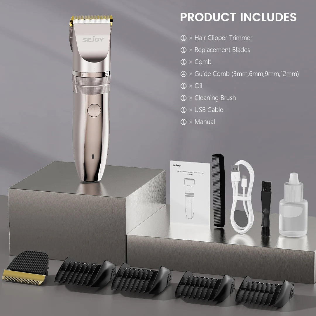 SEJOY Electric Hair Trimmer for Men