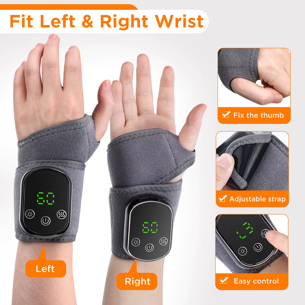 Electric Heating Ankle Massage Belt & Wrist Brace