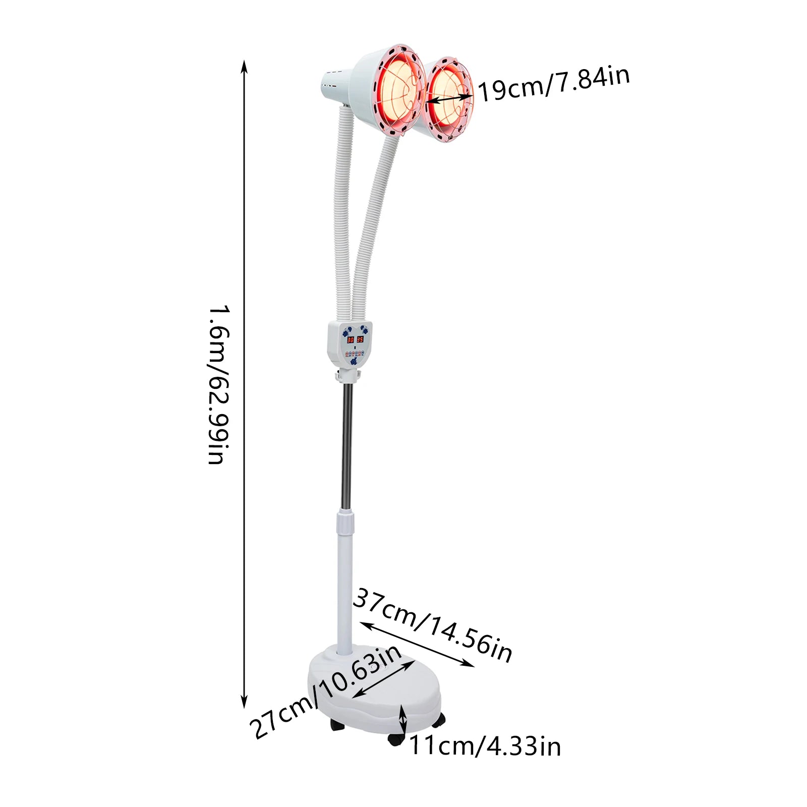 275W Infrared Heat Therapy Lamp