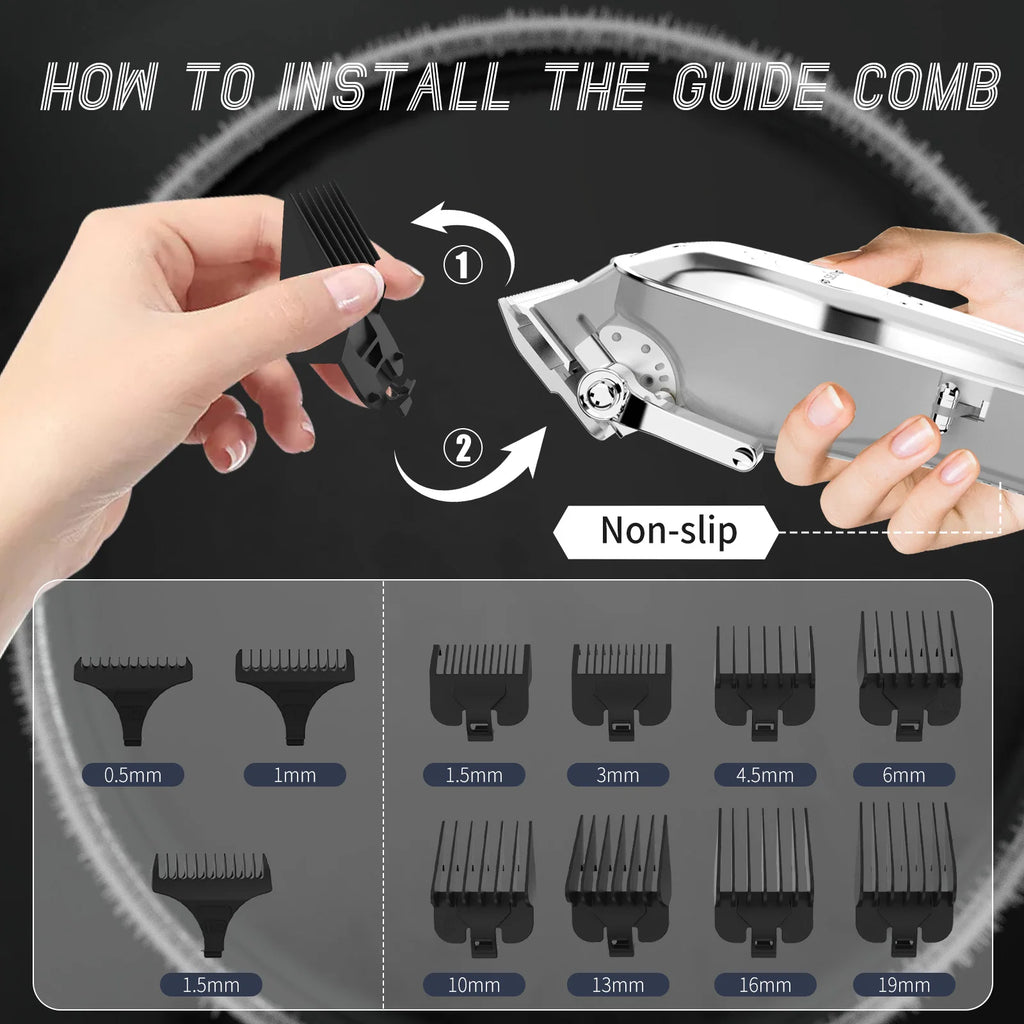 Sejoy Professional Hair Clipper Combo Kit
