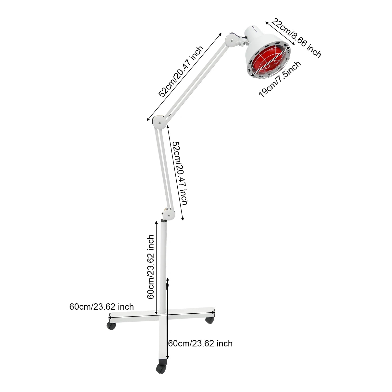 275W Infrared Heat Therapy Lamp