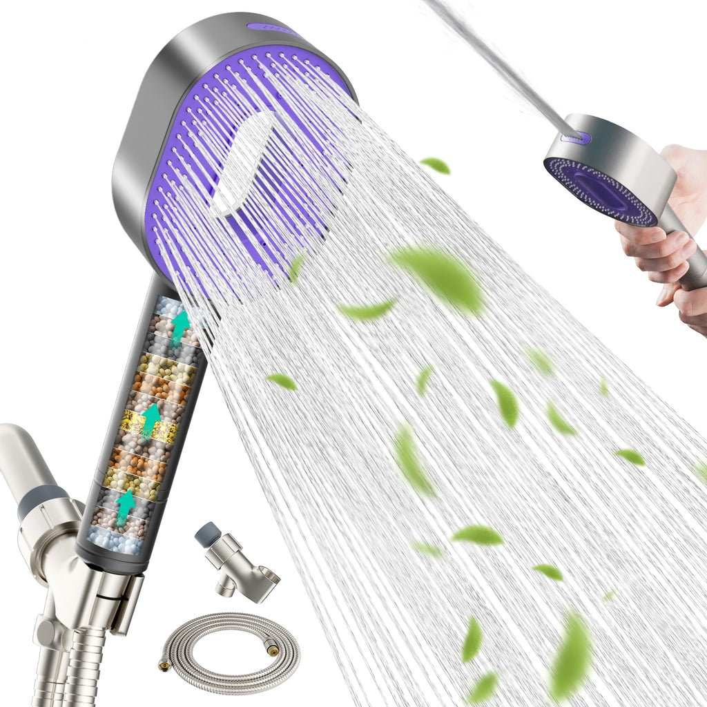 Filtered Shower Head with Purification