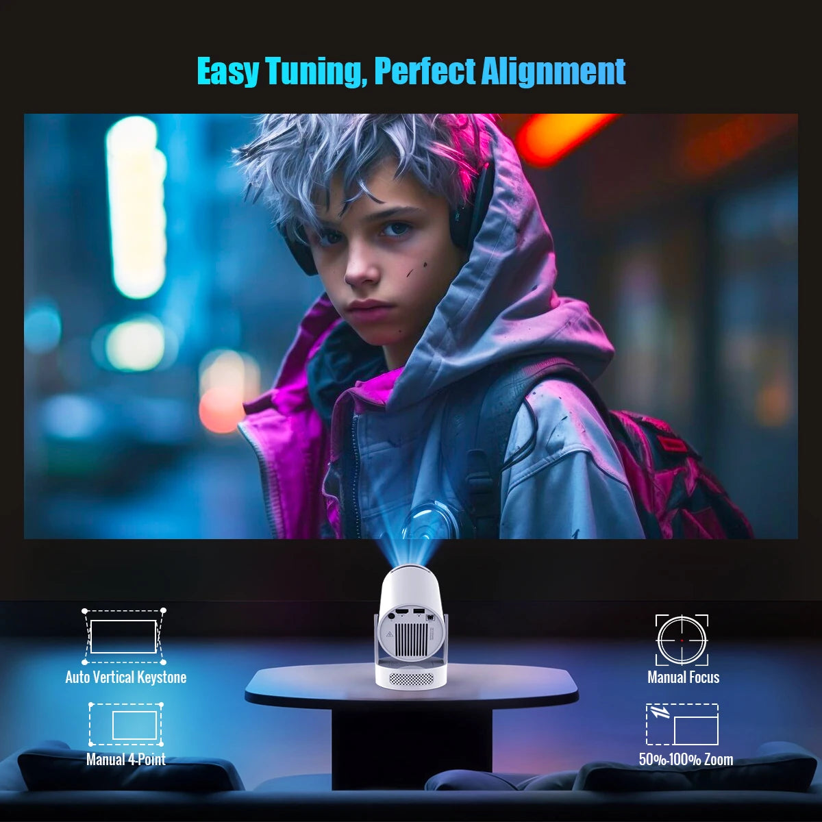 Magcubic HY300 Pro+ 4K Projector