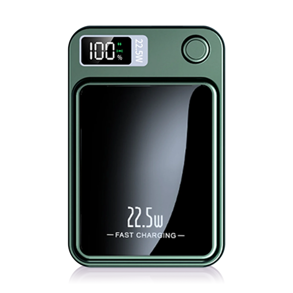 10000Mah Magnetic Charger Power Bank Wireless 22.5W USB-C Foldable Stand LED Display for Iphone 16/15/14/13/12 All Series