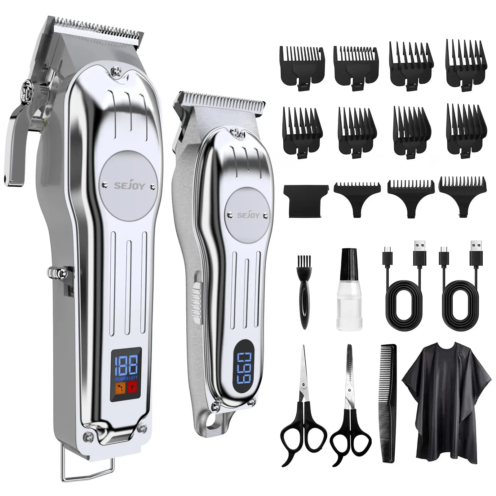 Sejoy Professional Hair Clipper Combo Kit