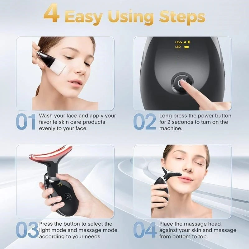 LED Neck & Face Massager