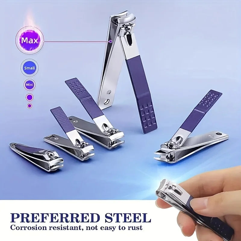 30 in 1 New Manicure Cutters 30 Pcs Nail Clipper Set Household High-Quality Steel Manicure Kit Nail Clippers Pedicure Nail Sciss