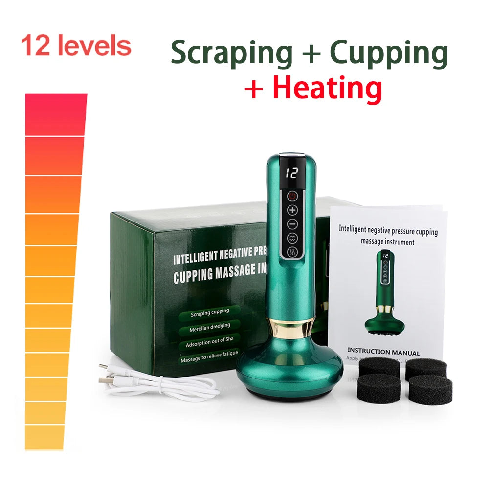 Electric Cupping & Gua Sha Massager
