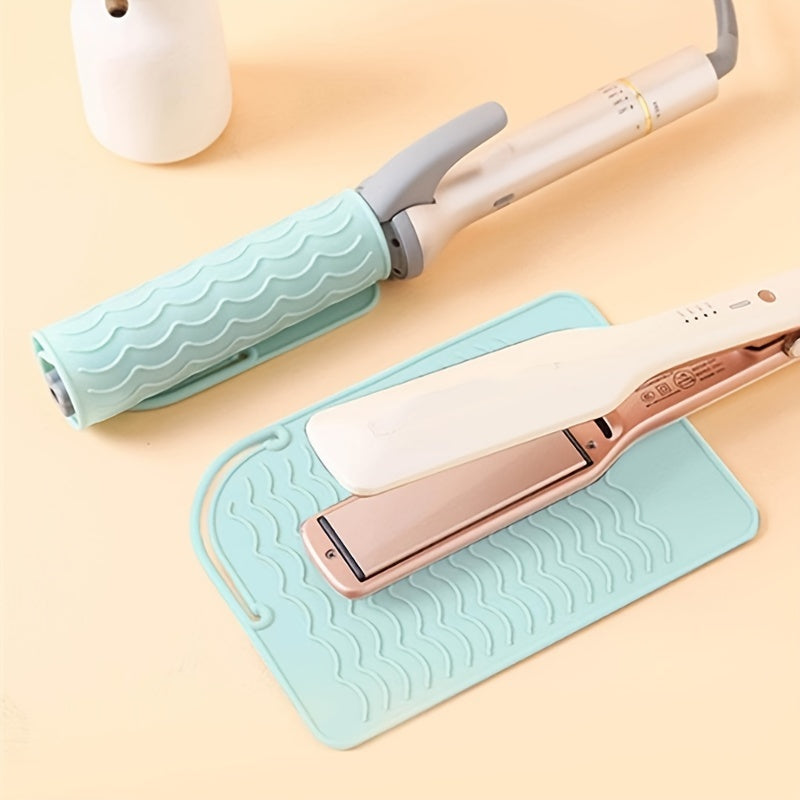 1pc Heat Resistant Silicone Hair Styling Mat